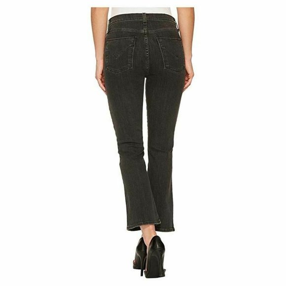 Hudson Bullocks High  Rise LaceUp Crop Jeans Disarm - Picture 3 of 7